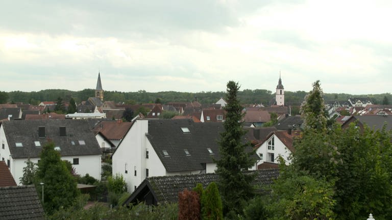 Hzl-Mechtersheim-Ortsansicht (Foto: SWR)