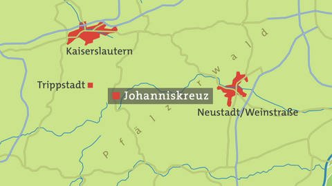 Hierzuland Johanniskreuz Karte (Foto: SWR)