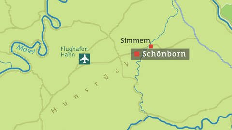 Schönborn - Karte (Foto: SWR)