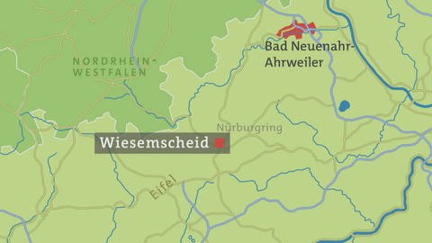 Landesschau Hierzuland Wiesemscheid Karte (Foto: SWR, SWR)