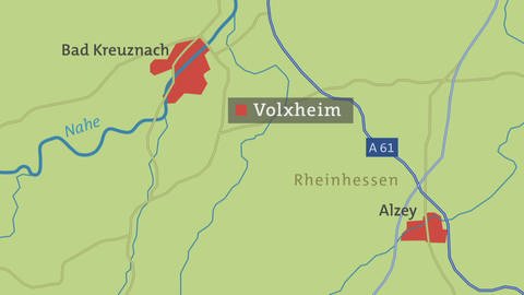 Volxheim - Karte (Foto: SWR)