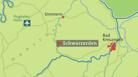 Schwarzerden - Karte (Foto: SWR)
