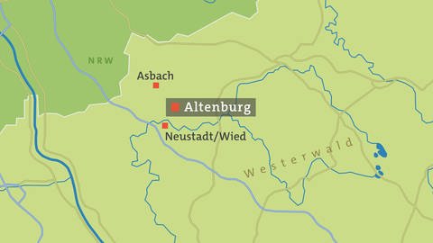 Altenburg - Karte (Foto: SWR)