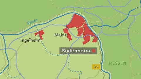 Hierzuland Bodenheim Karte (Foto: SWR)