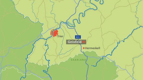 Geisfeld- Karte (Foto: SWR)