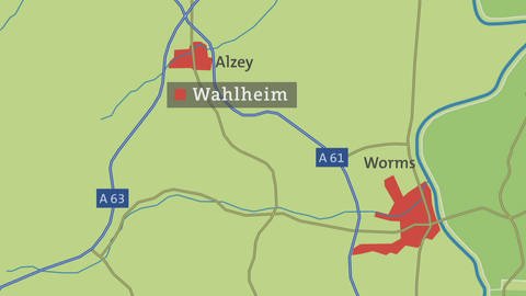 Wahlheim - Karte (Foto: SWR)