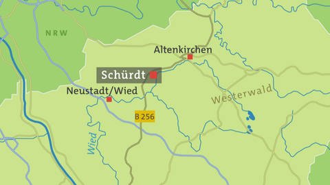 Schürdt - Karte (Foto: SWR)
