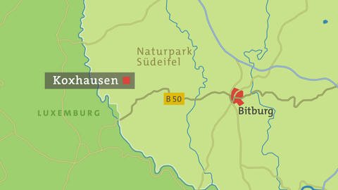 Koxhausen - Karte (Foto: SWR)