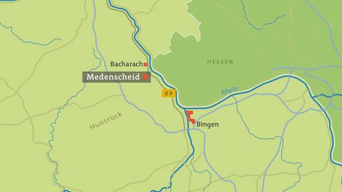 Medenscheid - Karte (Foto: SWR)