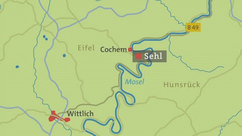 Sehl - Karte (Foto: SWR)