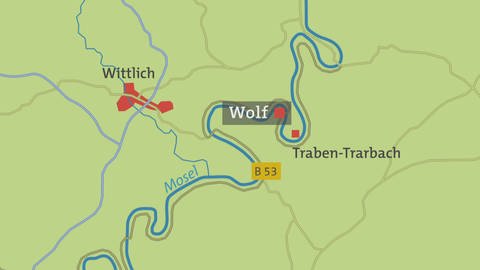 Wolf - Die Karte (Foto: SWR)