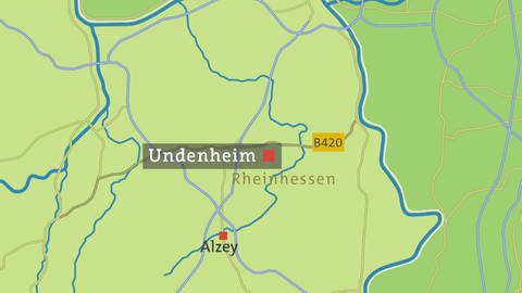 Undenheim - Karte (Foto: SWR)