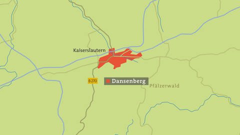 Dansenberg - Karte (Foto: SWR)