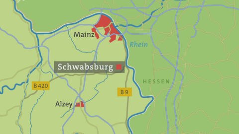 Hierzuland Schwabsburg, Kartenansicht (Foto: SWR)