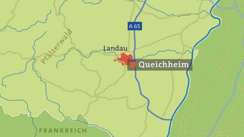 Hierzuland Queichheim, Karte (Foto: SWR)