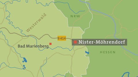 Nister-Moehrendorf Karte (Foto: SWR, Nister-Moehrendorf Karte)