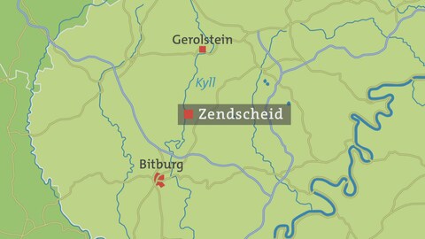 Hierzuland Zendscheid Karte (Foto: SWR)