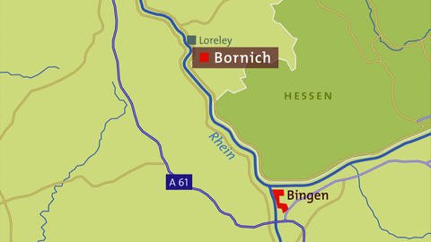 Bornich Karte (Foto: SWR)