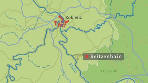 Reitzenhain - Karte (Foto: SWR)