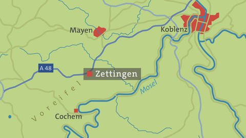 Hierzuland Zettingen Karte (Foto: SWR)