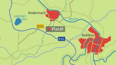 Plaidt - Karte (Foto: SWR)