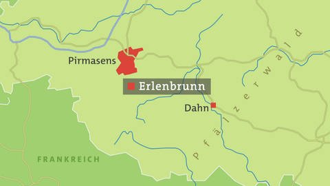 Erlenbrunn - Karte (Foto: SWR)