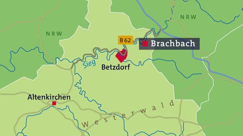 Kartenansicht Brachbach (Foto: SWR)