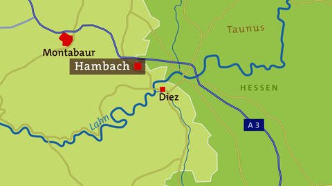 Karte Hambach (Foto: SWR)