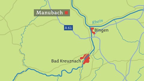 Karte Manubach (Foto: SWR)