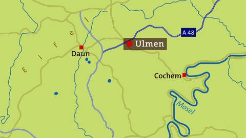 Karte Ulmen (Foto: SWR)
