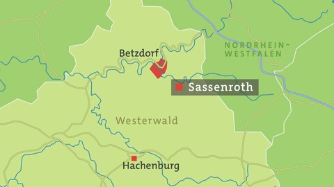 Hierzuland Sassenroth, Karte (Foto: SWR)