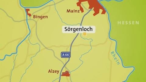Karte Sörgenloch (Foto: SWR, SWR -)