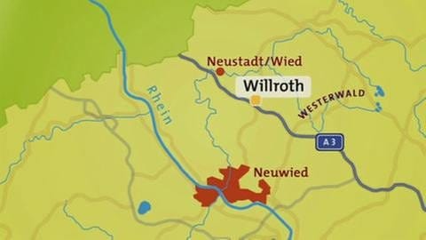 Karte von Willroth (Foto: SWR, SWR -)