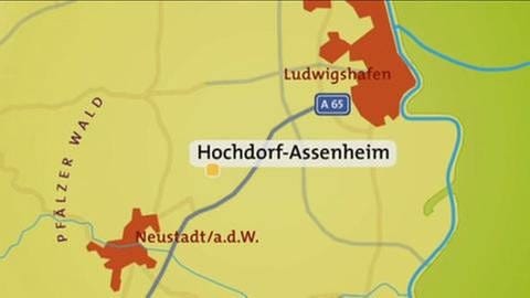 Karte Hochdorf-Assenheim (Foto: SWR, SWR -)