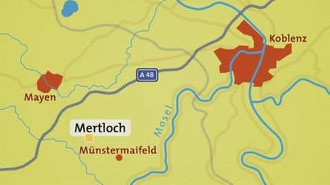 Karte Mertloch (Foto: SWR, SWR -)