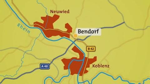 Karte Bendorf (Foto: SWR, SWR -)