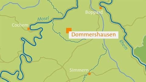 Karte von Dommershausen (Foto: SWR, SWR -)