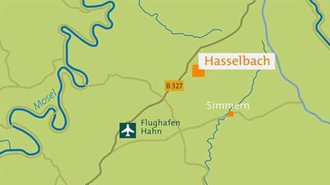 Karte von Hasselbach (Foto: SWR, SWR -)