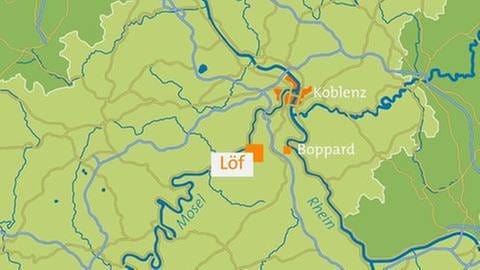 Karte von Löf (Foto: SWR, SWR -)