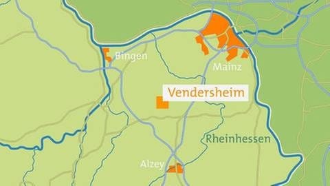 Karte von Vendersheim (Foto: SWR, SWR -)