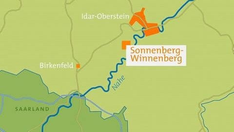 Karte von Sonnenberg-Winnenberg (Foto: SWR, SWR -)