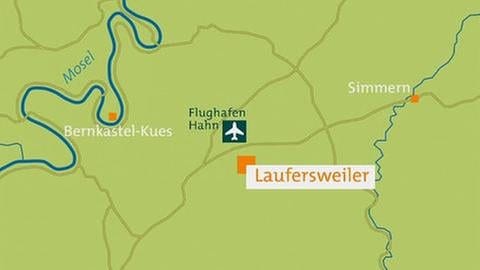 Karte von Laufersweiler (Foto: SWR, SWR -)