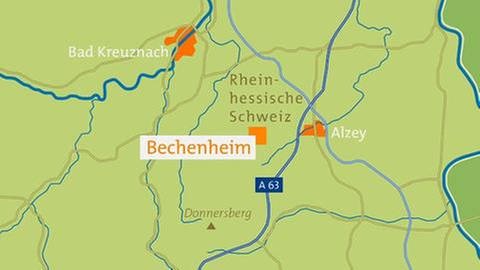 Bechenheim Karte (Foto: SWR, SWR -)