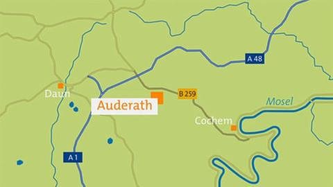 Karte Auderath (Foto: SWR, SWR -)