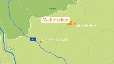 Karte - Walterschen (Foto: SWR, SWR -)