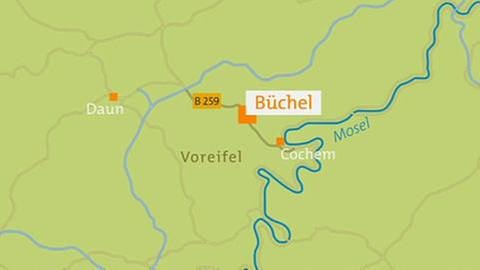 Karte von Büchel (Foto: SWR, SWR -)