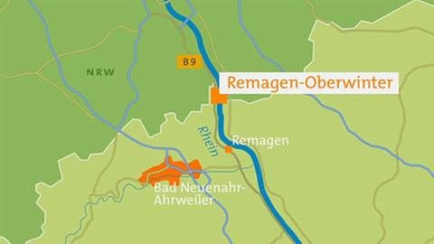 Blick auf Remagen-Oberwinter (Foto: SWR, SWR -)