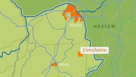 Eimsheim Karte (Foto: SWR, SWR -)