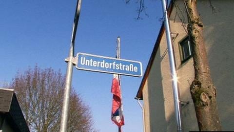 Eitelborn - Schild Unterdorfstrasse (Foto: SWR, SWR -)