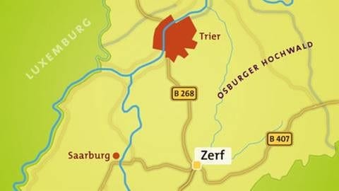 Karte Zerf (Foto: SWR, SWR -)